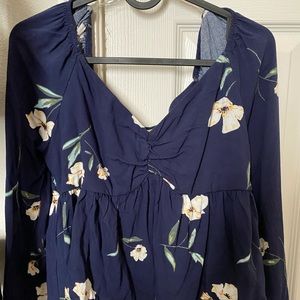 Navy Blue Pacsun Top